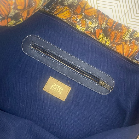 Anthropology Jasper & Jerra bag Monarca butterfly - Picture 4 of 15